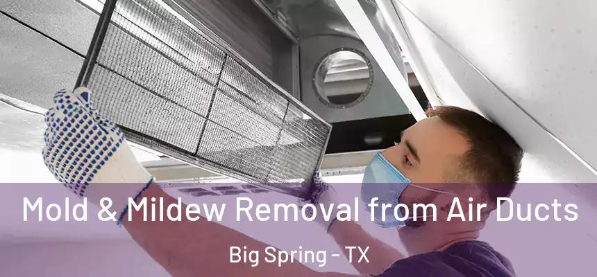 Mold & Mildew Removal from Air Ducts Big Spring - TX
